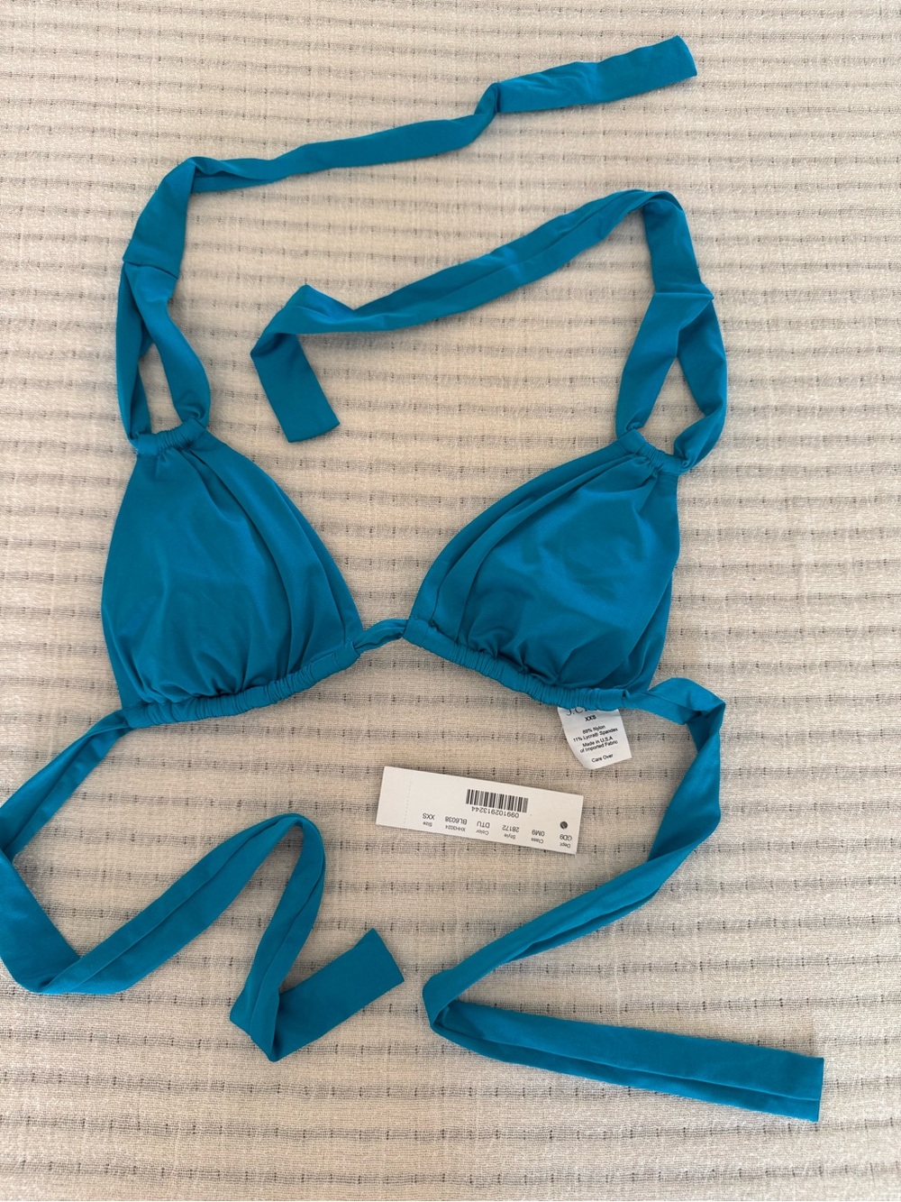 🌊 J.Crew Teal Bikini Top Bundle XXS 👙